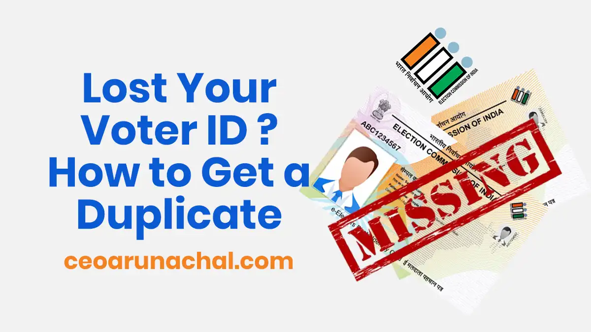 Lost Voter ID? Download Duplicate e-EPIC